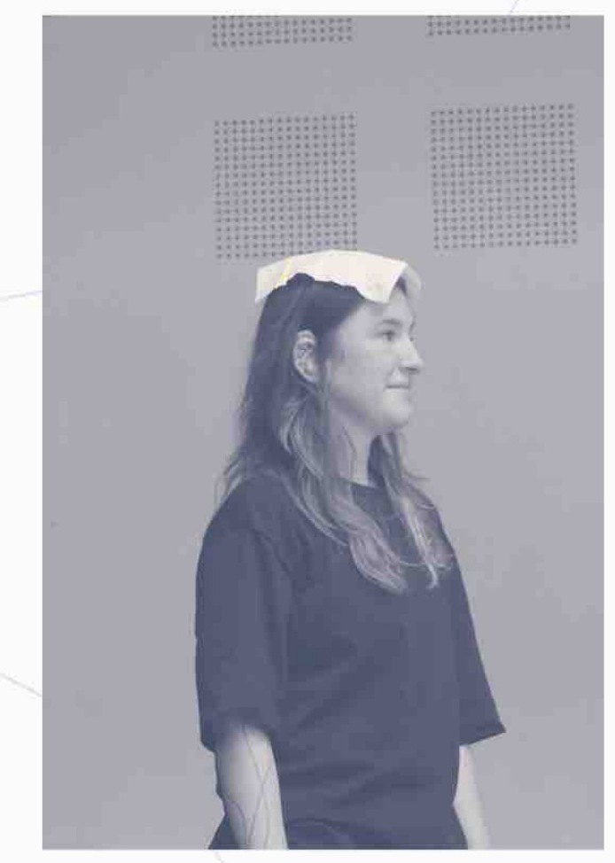 A dancer in a studio